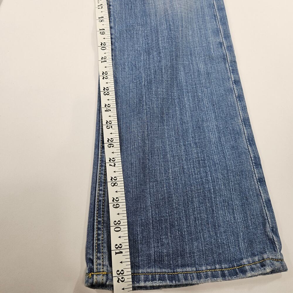 Y2k Euro Low-Rise Flared Jeans Fracomina - Size 30 - Picture 8 of 8